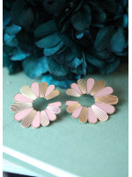 Boucle d'oreilles Rose Flower 1