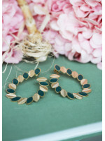 Boucles d'oreilles Oh Ma 1 Vert Forêt