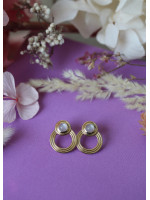 Boucles d'oreilles Garance Pierre de Lune