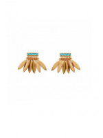 Boucles d'oreilles Pauline Turquoise