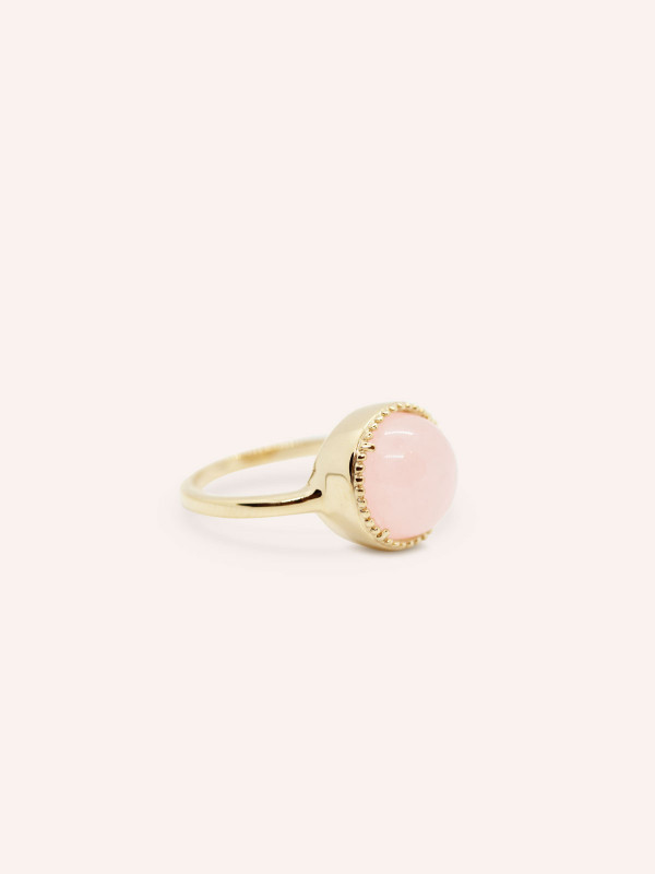 Bague Roma Quart Rose