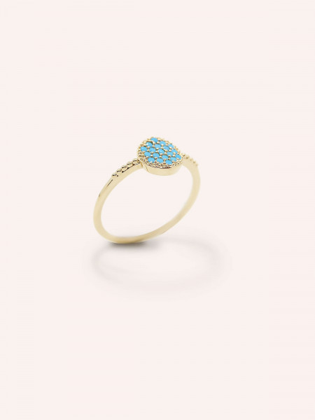 Bague Daphné Bleu