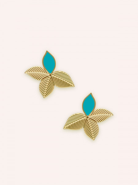 Boucles d'oreilles Joie Lagon