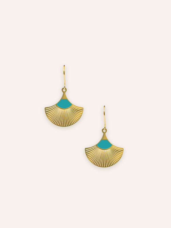 Boucles d'oreilles Jasmine Turquoise