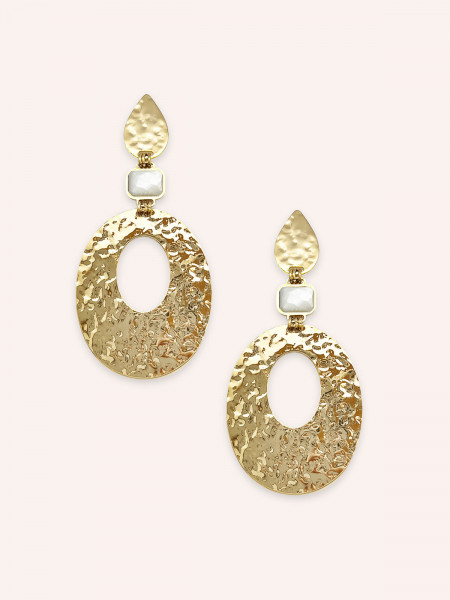 Boucles d'oreilles Aurélia Nacre