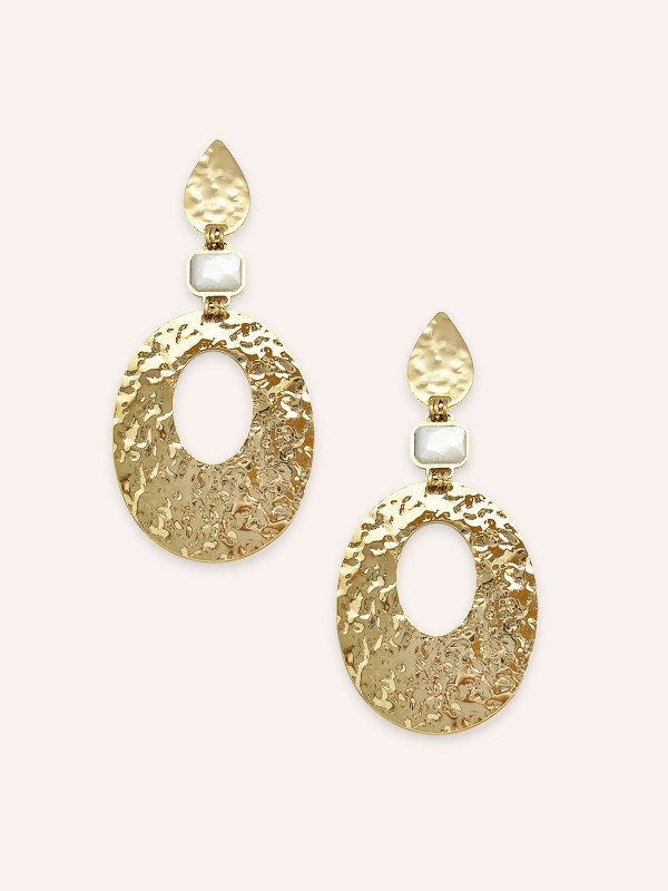 Boucles d'oreilles Aurélia Nacre