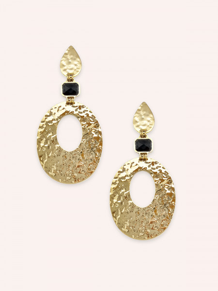 Boucles d'oreilles Aurélia Malachite