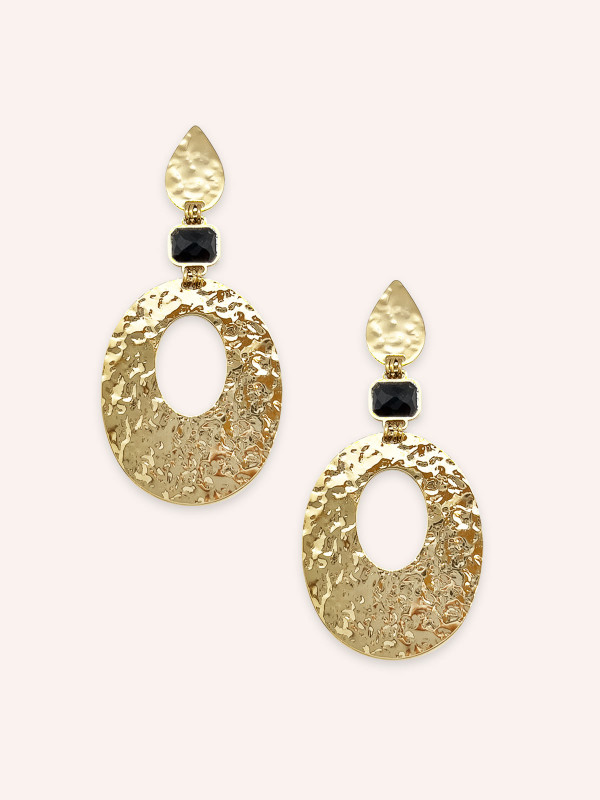 Boucles d'oreilles Aurélia Malachite
