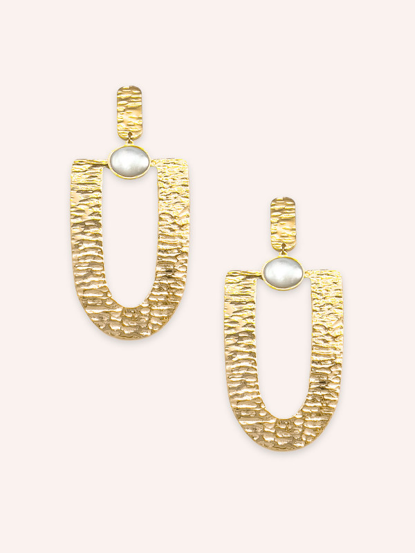 Boucles d'oreilles Arena Nacre