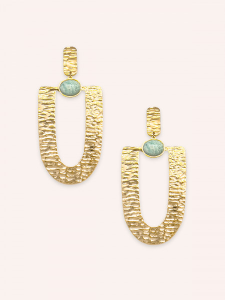 Boucles d'oreilles Arena Amazonite