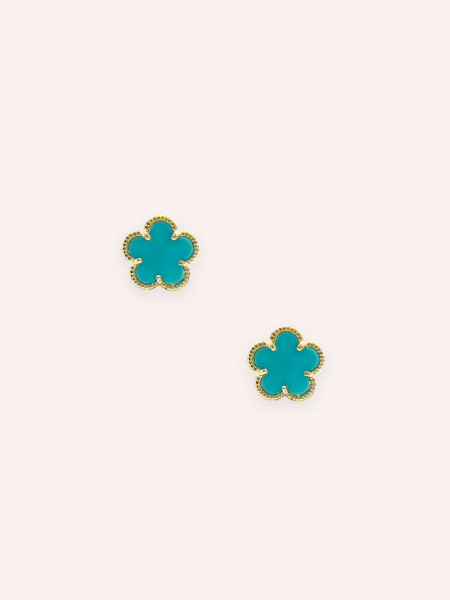 Boucles d'oreilles Florelle Turquoise