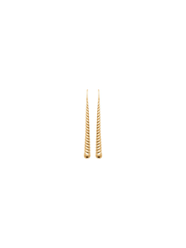 Boucles d'oreilles Loon torsadées