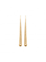 Boucles d'oreilles Loon torsadées