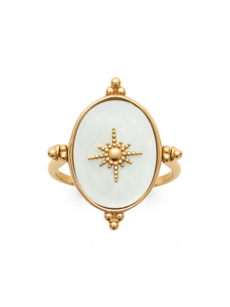 Bague Mahana Soleil Nacre