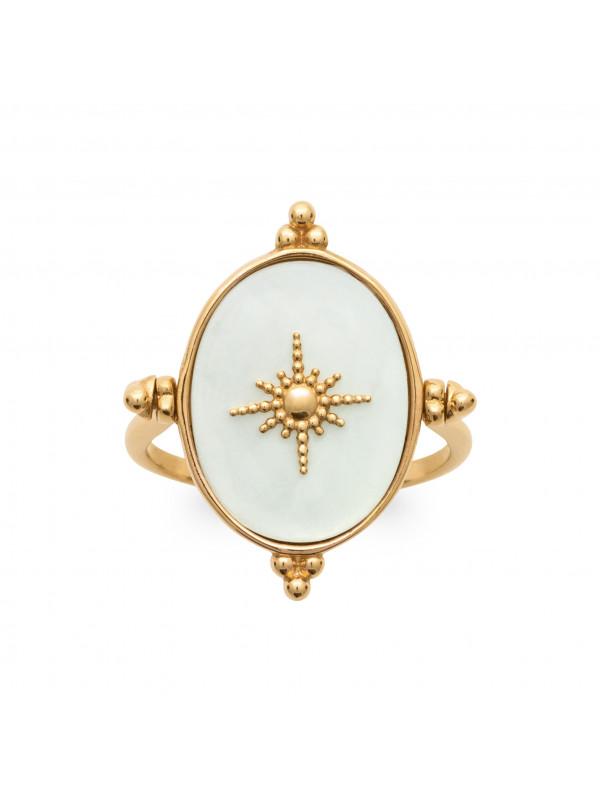 Bague Mahana Soleil Nacre