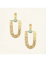 Boucles d'oreilles Arena Amazonite