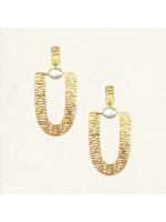 Boucles d'oreilles Arena Nacre