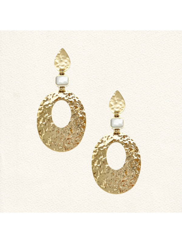 Boucles d'oreilles Aurélia Nacre