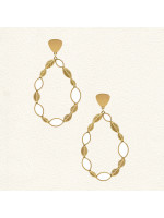 Boucles d'oreilles Ella Blanc