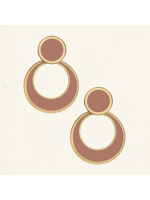 Boucles d'oreilles Jane Rose