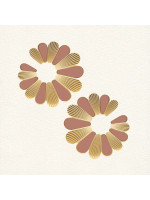 Boucle d'oreilles Rose Flower 1