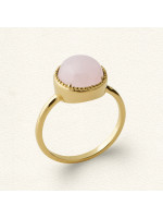 Bague Roma Quartz Rose