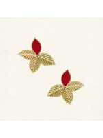 Boucles d'oreilles Joie Rouge