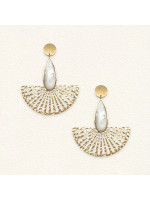 Boucles d'oreilles Arena Nacre