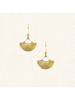 Boucles d'oreilles Jasmine Blanc