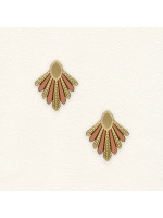 Boucles d'oreilles Nayati Rose