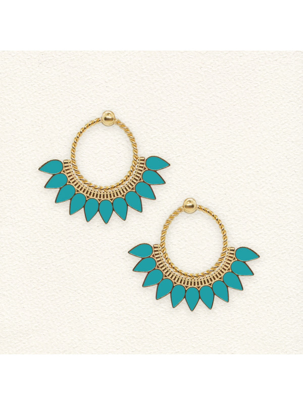 Boucles d'oreilles Sunrise Lagon