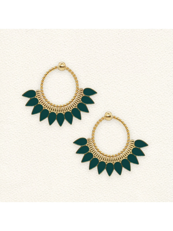 Boucles d'oreilles Sunrise Forêt