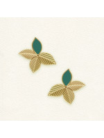 Boucles d'oreilles Joie Vert