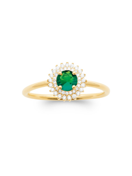 Bague Séville Verte